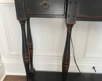 Walter E. Smithe console table 12" x 72" x 34"H 