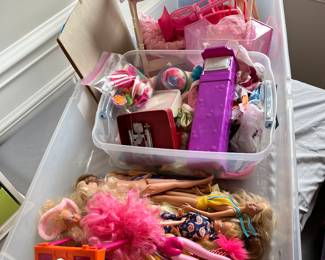Barbies and clothing