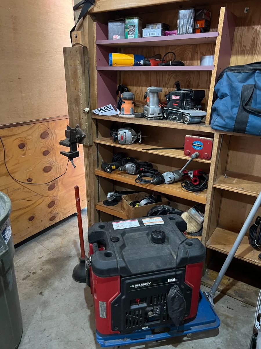Power tools, generator