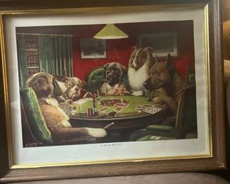 'Dogs Playing Poker 'print by Cassius Marcellus Coolidge 
