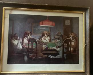 'Dogs Playing Poker 'print by Cassius Marcellus Coolidge 