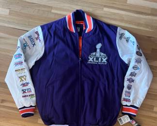 Super Bowl XLIX Jacket - new with tags