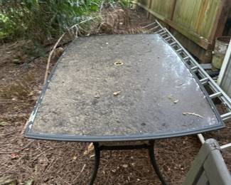Patio table