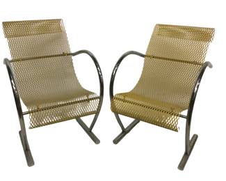 Shiro Kuramata "SING SING" Chairs Pair
Estimate:  $3,000-$5,000