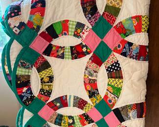 Beautiful vintage quilts