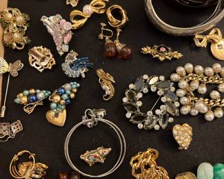 Vintage estate jewelry and watches