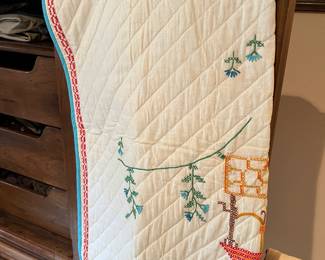 Beautiful vintage quilts