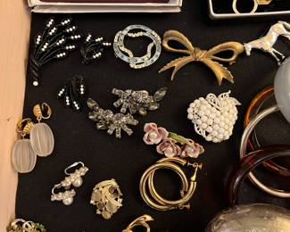 Vintage estate jewelry and watches