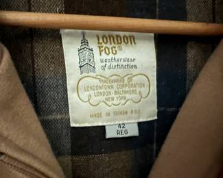 Quality Mens Jackets and Coats, including genuine leather, London Fog, Golden Bear California, and jackets made in Hungary 