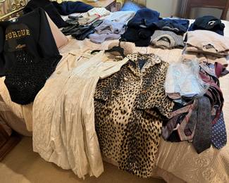 Vintage womens clothing, dresses, and jackets