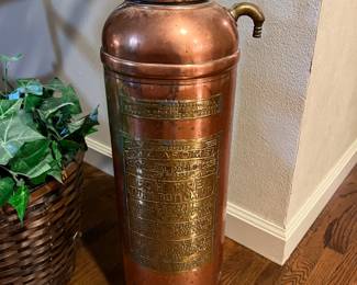 Antique Copper Fire Hydrant