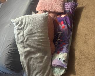 Lots of body pillows 