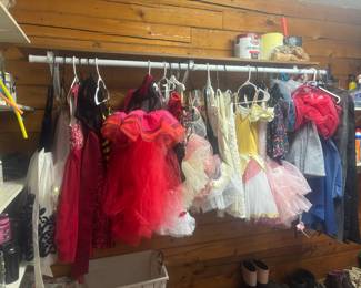 Lots of dancing costumes 