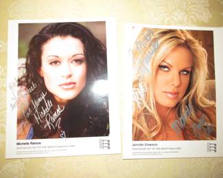 Porn star autographs