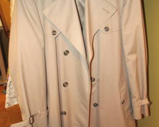 Men's Christian Dior trench coat size 46