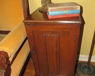 Antique oak cabinet