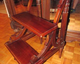Mahogany step-up