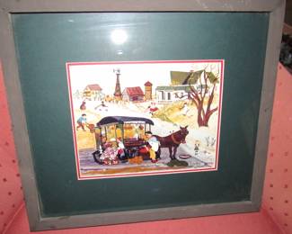 Moseley signed print