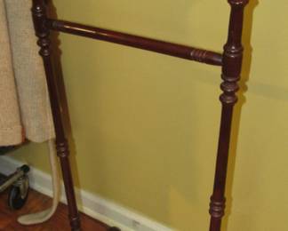 Walnut valet