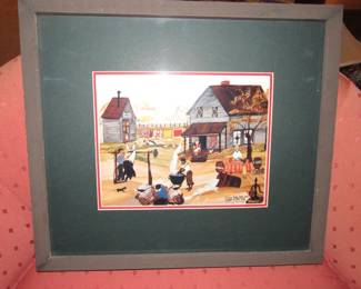 Moseley signed print