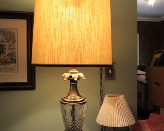 MCM swag lamp