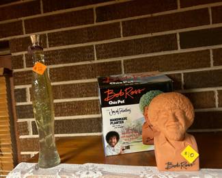 Bob Ross Chia pet