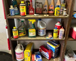 Cleaning supplies and car washing supplies