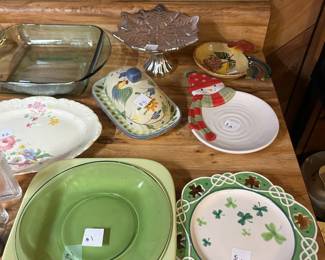 Plates and kitchenwares
