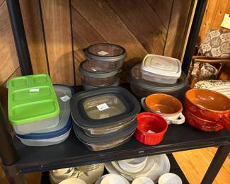 Tupperware and containers