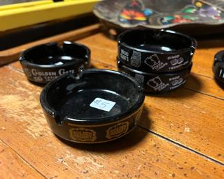 Vintage Casino Ashtrays