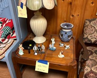 Unique lamps and figures