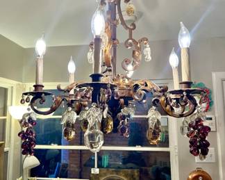 Vintage Murano chandelieer