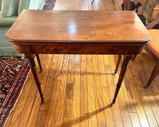 Antique game table