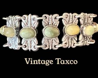 Vintage Taxco silver bracelet
