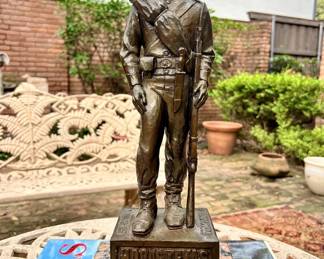 Hood’s Texas Brigade bronze