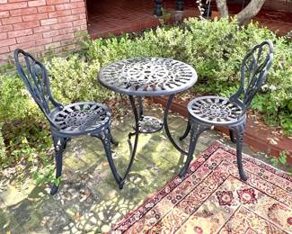 Patio table and chairs