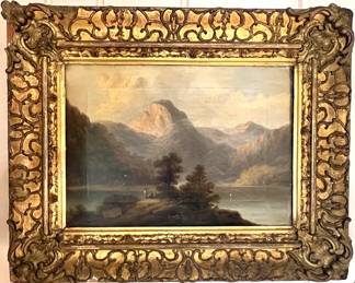 Antique oil on canvas