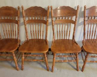 Set of 6 Pressback Chairs