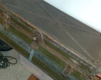 1/2 off today! 
Boy scout trunk
Working lock/key