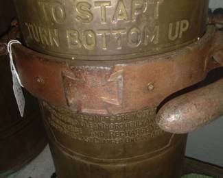 Rare iron fire extingusher bracket for model A 