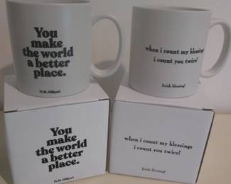 Inspirational mugs 
