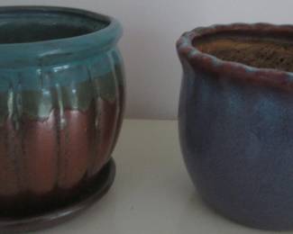Glazed Flower pots 