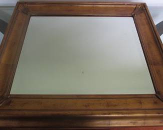 large gold frame mirror 