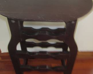 wine rack table 