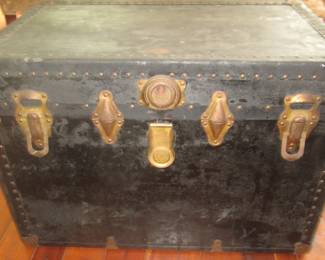old vintage storage trunk 