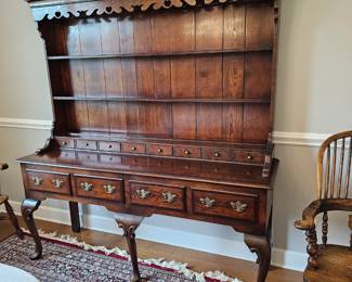 Antique hutch