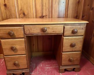 Vintage wood desk