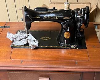Vintage Singer sewing machine