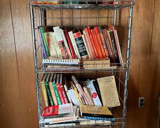 Collection of cookbooks
