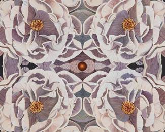 79
Dorothy Churchill-Johnson
1942-2023
"The Little Bang Theory," 2014
Oil on canvas
Signed, titled, dated, all verso: Dorothy Churchill-Johnson ©
48" H x 48" W
Estimate: $700 - $900